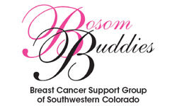 Logo for Bosom Buddies Breast Cancer Support Group Logo for Bosom Buddies Breast Cancer Support Group