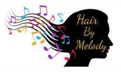 Logo for Hair By Melody Logo for Hair By Melody